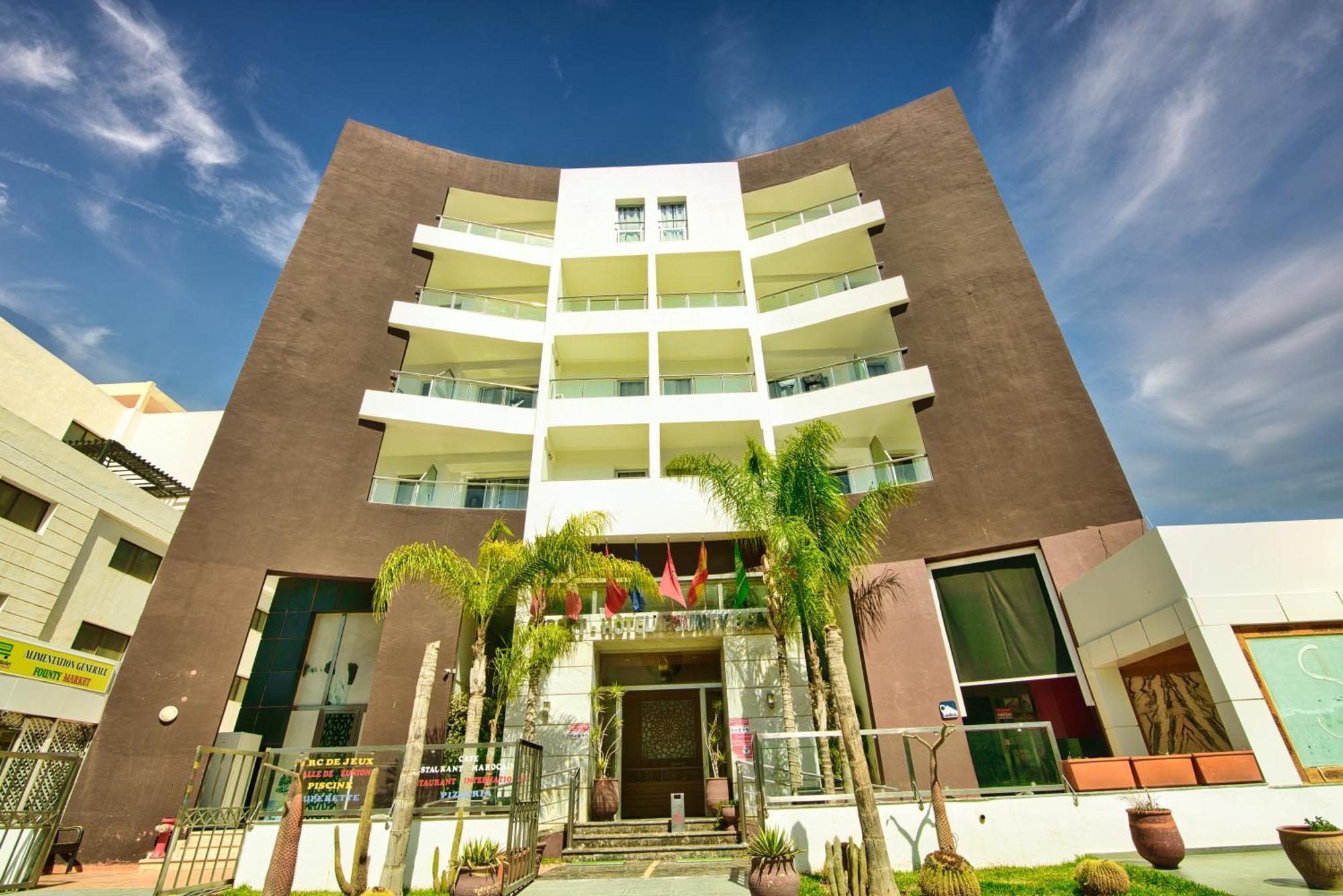 Résidence Appart Hôtel Founty Beach Agadir Esterno foto